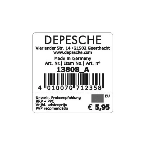 New DEPESCHE TOPModel Dress Me Up Stickerbuch Sports