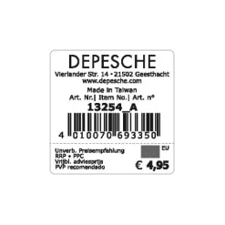Hot DEPESCHE TOPModel Face Crystal Sticker BEAUTY and ME