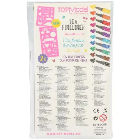 Online DEPESCHE TOPModel Fineliner-Set