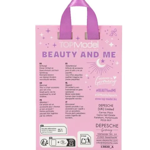 Clearance DEPESCHE TOPModel Haarspangen Set BEAUTY and ME