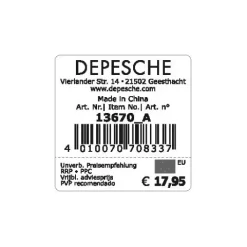 Sale DEPESCHE TOPModel Kleine Halbmond Handtasche COWGIRL