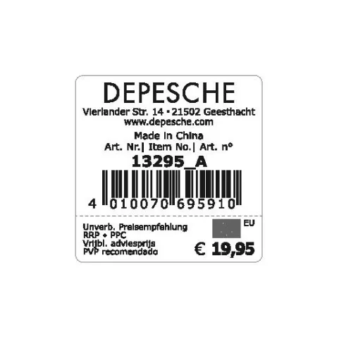 Hot DEPESCHE TOPModel Kleine Umhängetasche VIVA VIOLET