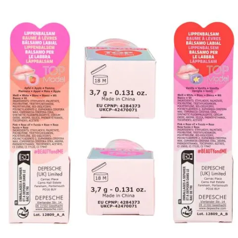 Clearance DEPESCHE TOPModel Lipbalm Herz in Herz BEAUTY and ME