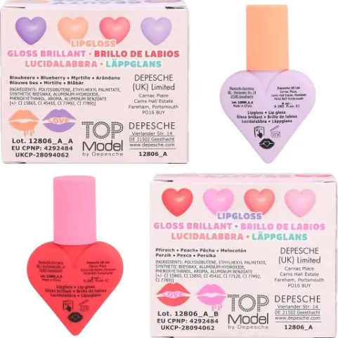 Sale DEPESCHE TOPModel Lipgloss Sweet Heart BEAUTY and ME