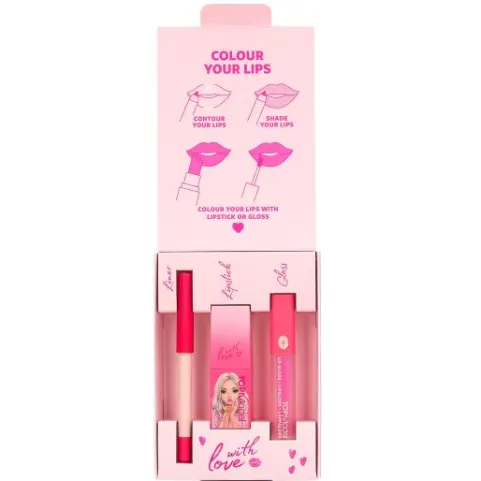 Best DEPESCHE TOPModel Lippen Trio Set BEAUTY and ME