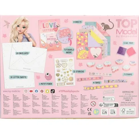 Hot DEPESCHE TOPModel Love Letterset JUICY