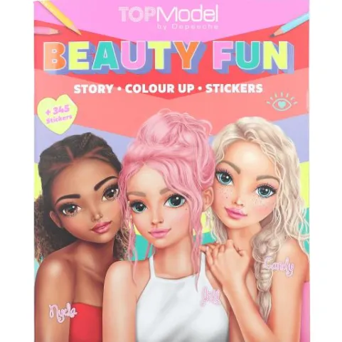 Discount DEPESCHE TOPModel Malbuch BEAUTY FUN