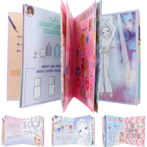 Discount DEPESCHE TOPModel Malbuch BEAUTY FUN