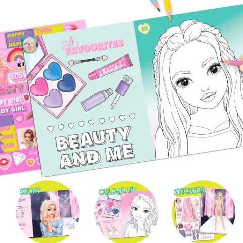 Discount DEPESCHE TOPModel Malbuch BEAUTY FUN