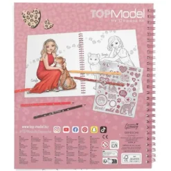 Sale DEPESCHE TOPModel Malbuch LEOHEART
