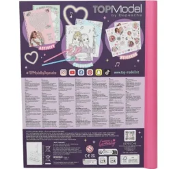 Best DEPESCHE TOPModel Malbuch mit LED und Sound MY BFF