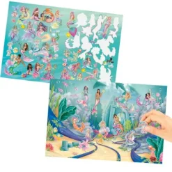 Online DEPESCHE TOPModel Metallic Stickerworld MERMAID