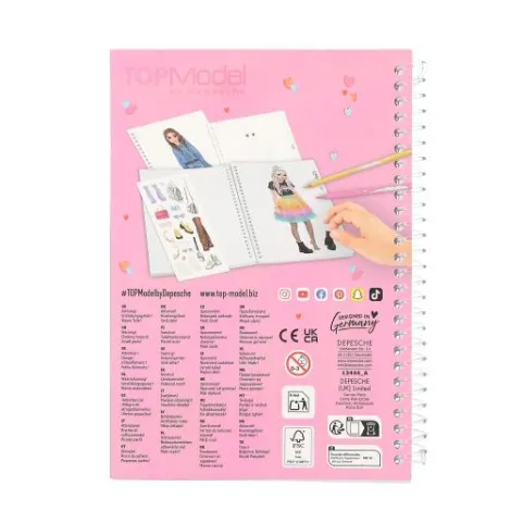 New DEPESCHE TOPModel Pocket Malbuch