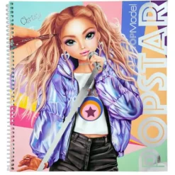 Hot DEPESCHE TOPModel POPSTAR Malbuch