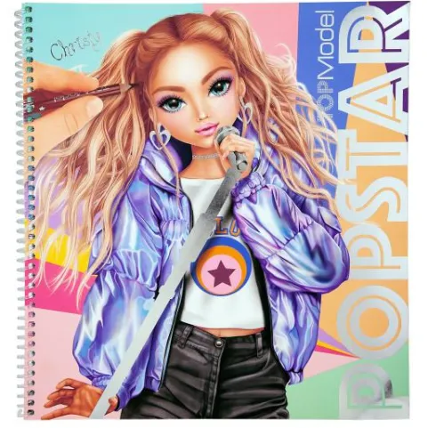 Hot DEPESCHE TOPModel POPSTAR Malbuch