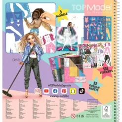 Hot DEPESCHE TOPModel POPSTAR Malbuch