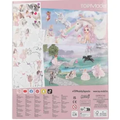Outlet DEPESCHE TOPModel Stickerworld VIVA VIOLET