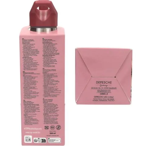Best DEPESCHE TOPModel Trinkflasche Edelstahl LEOHEART
