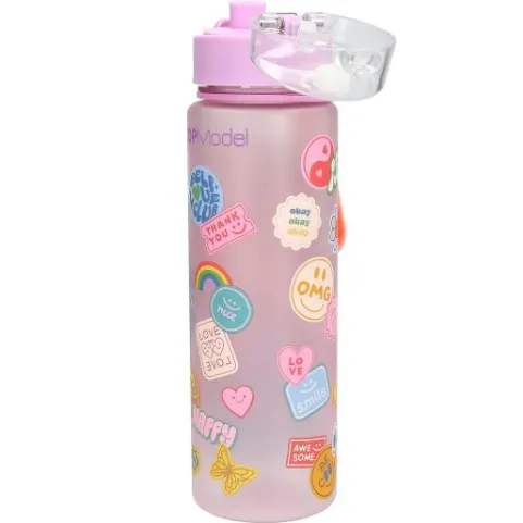 Hot DEPESCHE TOPModel Trinkflasche GIRL POWER