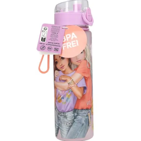 Hot DEPESCHE TOPModel Trinkflasche GIRL POWER