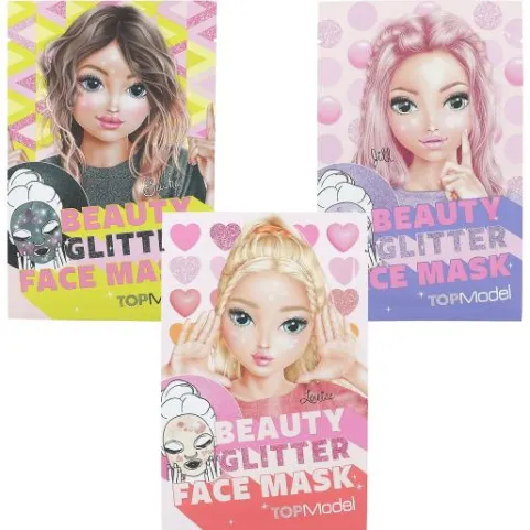 Clearance DEPESCHE TOPModel Tuchmaske Glitzer BEAUTY and ME