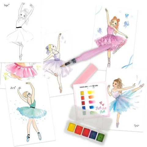 Clearance DEPESCHE TOPModel Watercolour Set BALLET