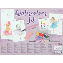 Clearance DEPESCHE TOPModel Watercolour Set BALLET