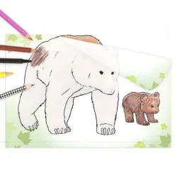 Sale DEPESCHE Wildtiere Durchpausbuch