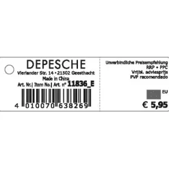 Clearance DEPESCHE WUNSCHERFÜLLER Einmachglas