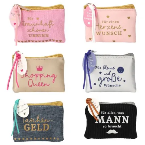 Outlet DEPESCHE WUNSCHERFÜLLER Mini-Geldbörse