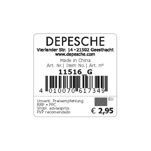 DEPESCHE WUNSCHERFÜLLER Papier-Geldbörse Glamour