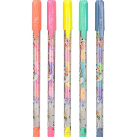 Outlet DEPESCHE Ylvi Gelstifte-Set in 5 Regenbogenfarben