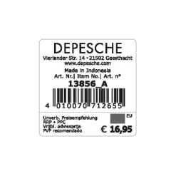 Hot DEPESCHE Ylvi Swoppies Plüsch Hund 20 cm